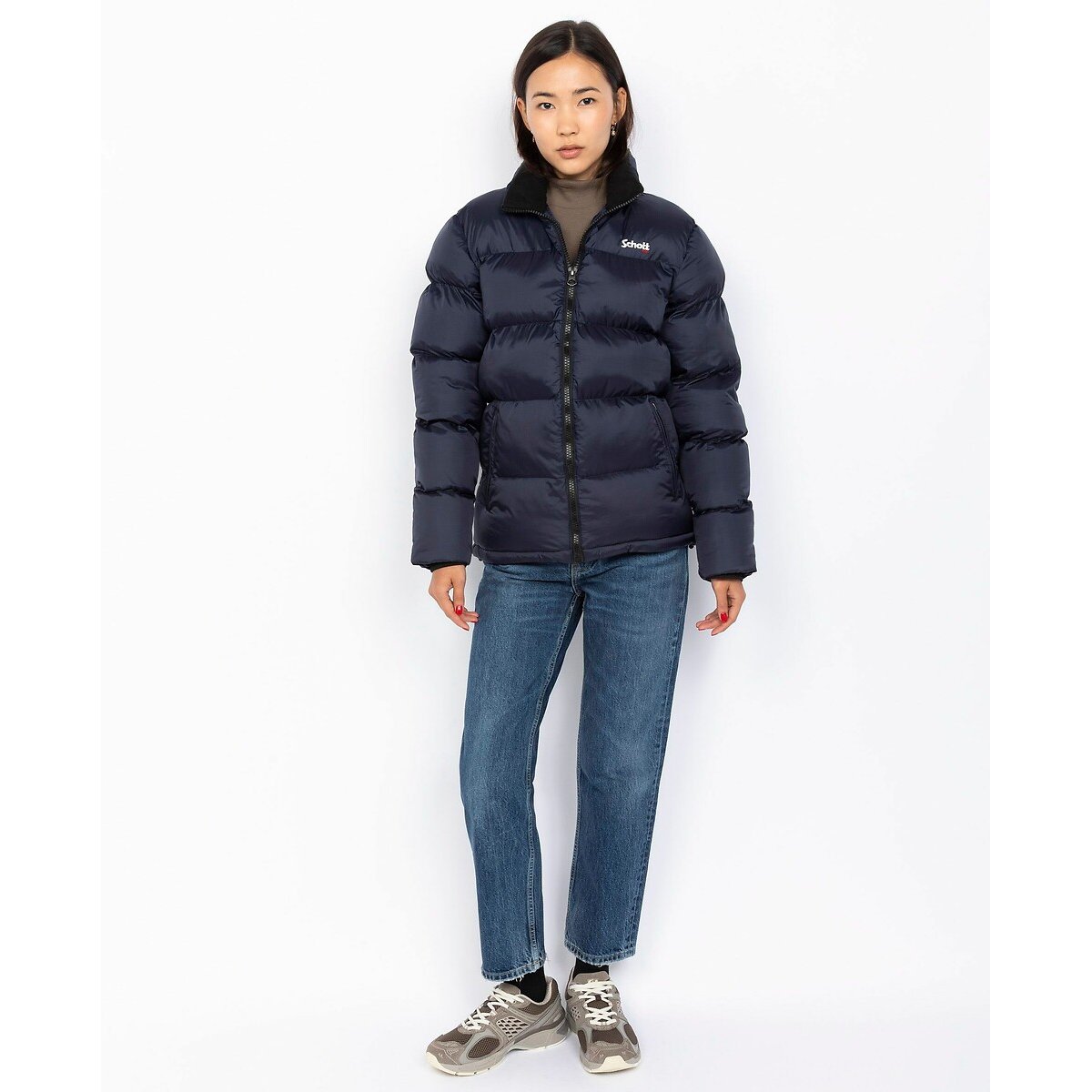 Chaqueta acolchada Idahow azul marino, SCHOTT