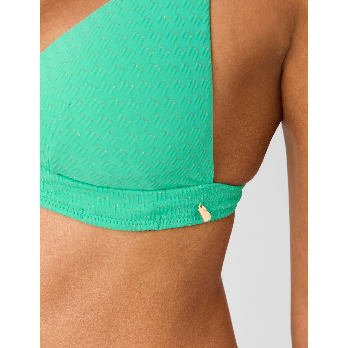 Haut de maillot de bain vert, BZB