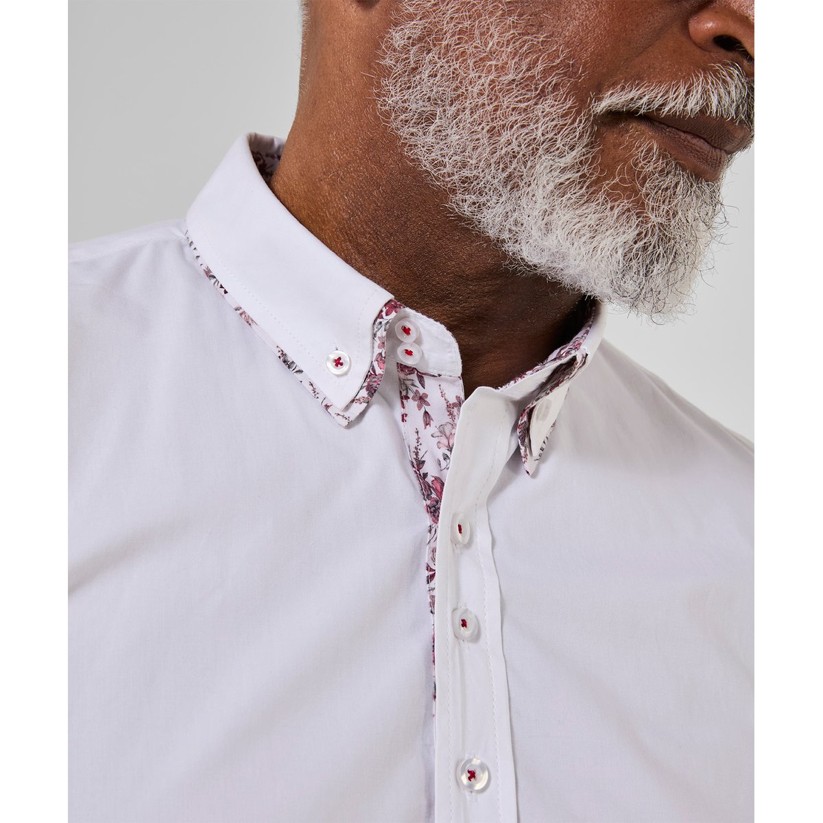 Ravissante Chemise Chic à Double Col blanc, JOE BROWNS