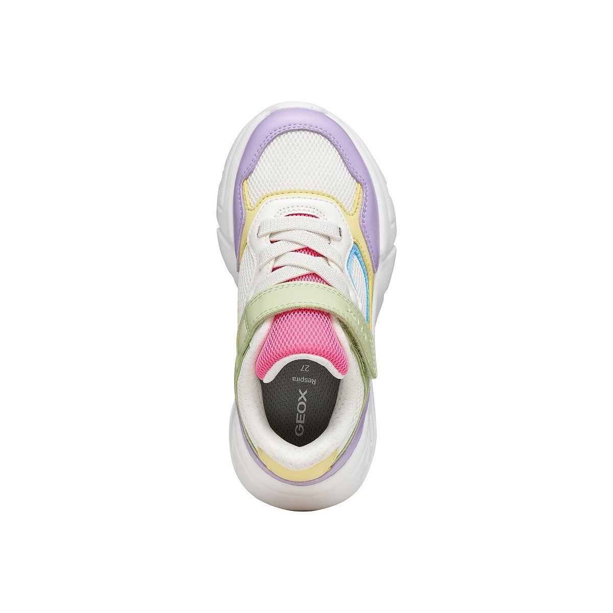 Baskets respirantes LOFTUS blanc/multicolore, GEOX