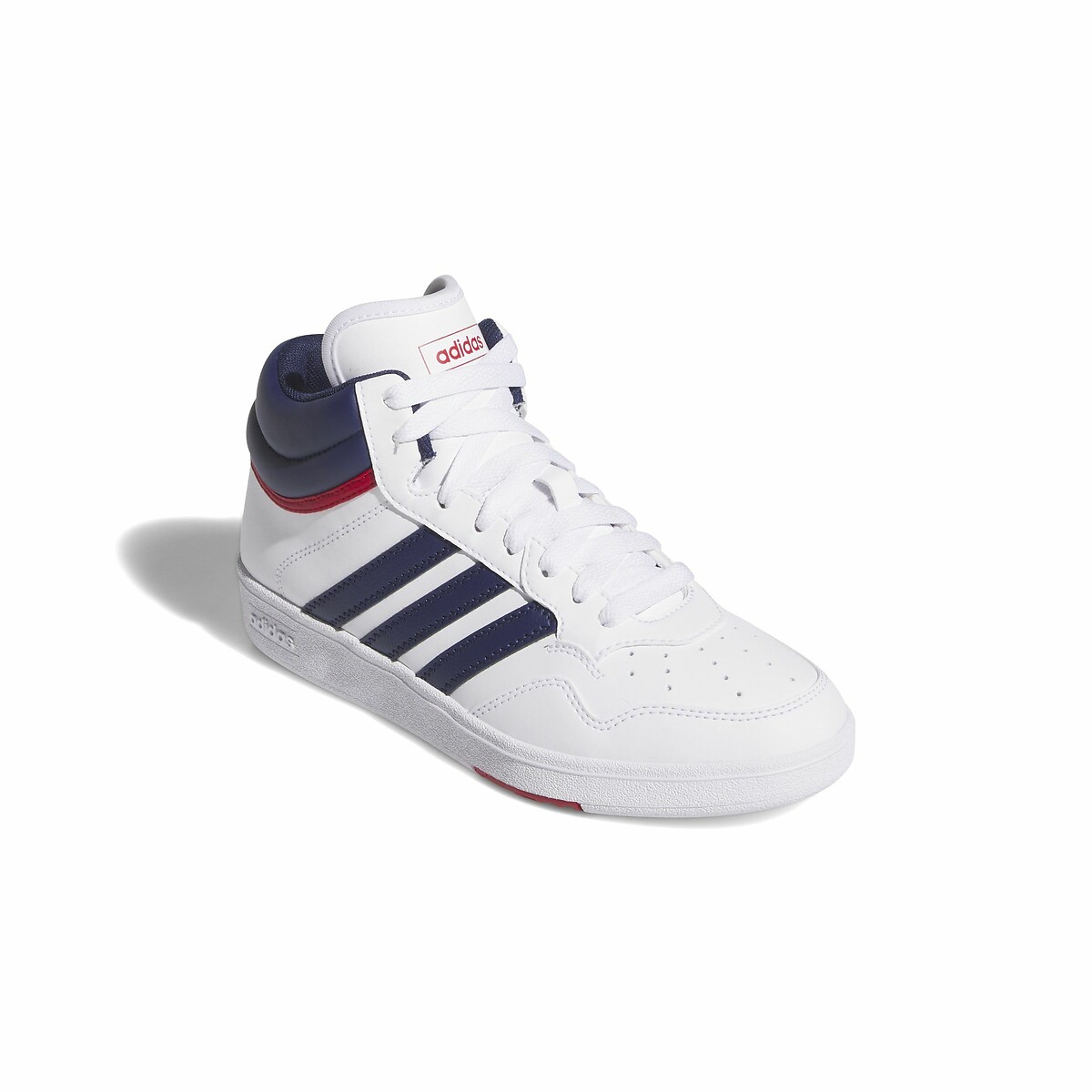 Baskets Hoops 4.0 Mid blanc/bleu, ADIDAS SPORTSWEAR