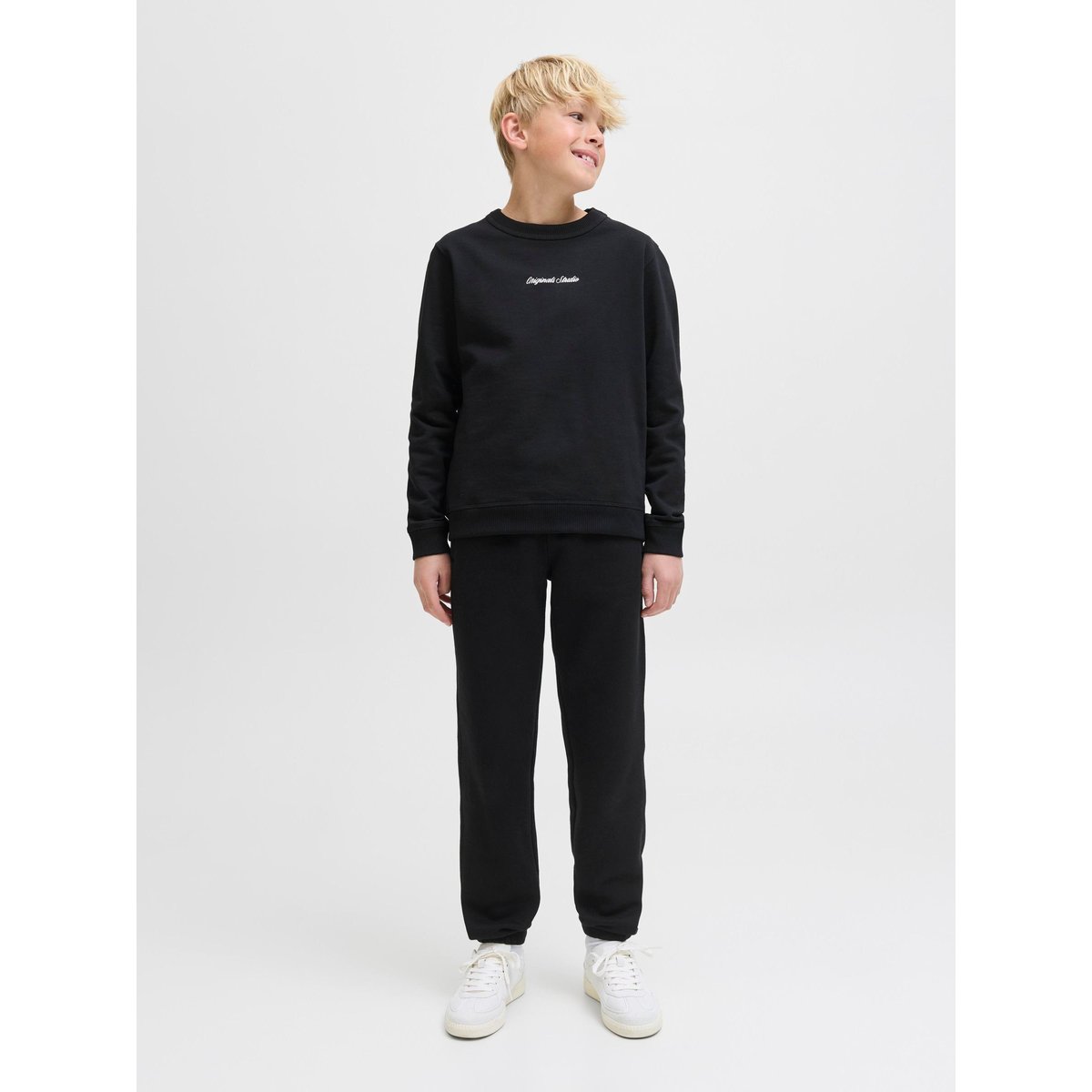 Pantalon Coupe Décontractée noire - black, JACK & JONES JUNIOR