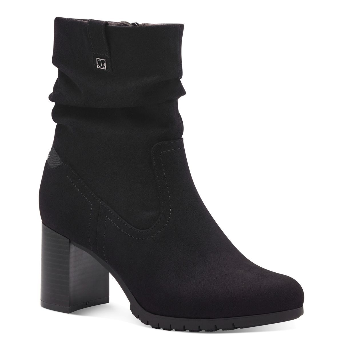 Bottine talon bloc noir, S.OLIVER