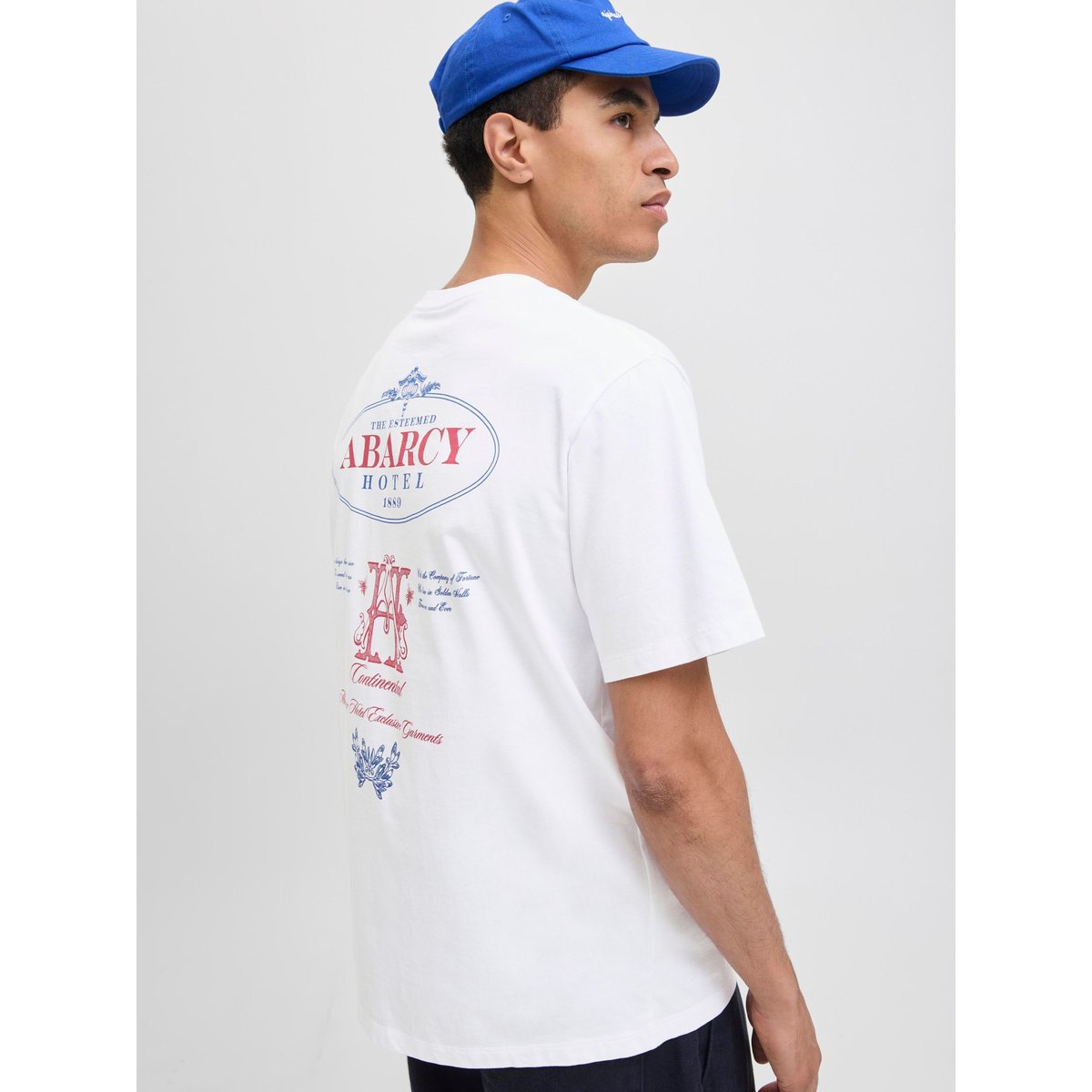 T-Shirt bright white, JACK & JONES