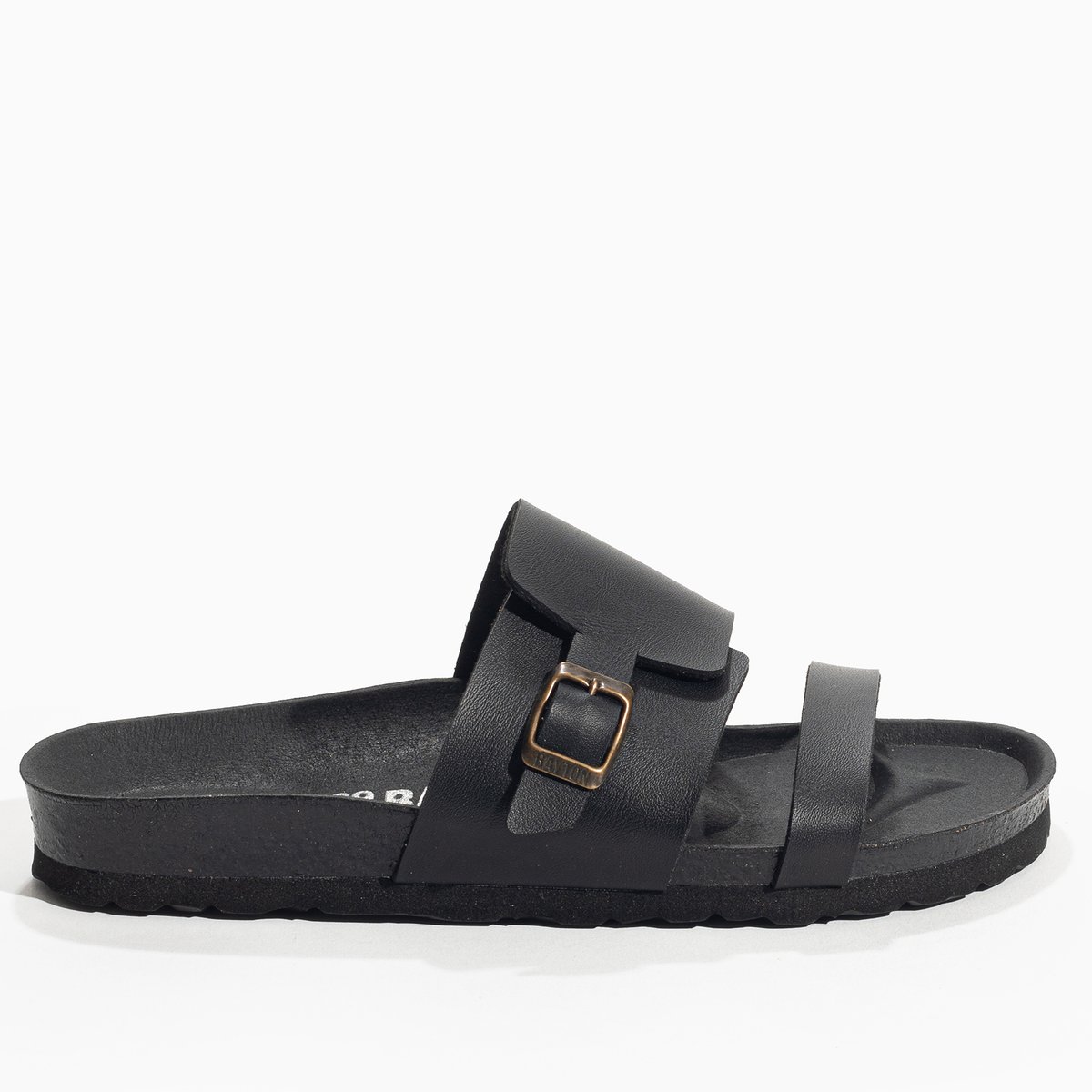 Sandales Vegan HOCKNEY noir, BAYTON