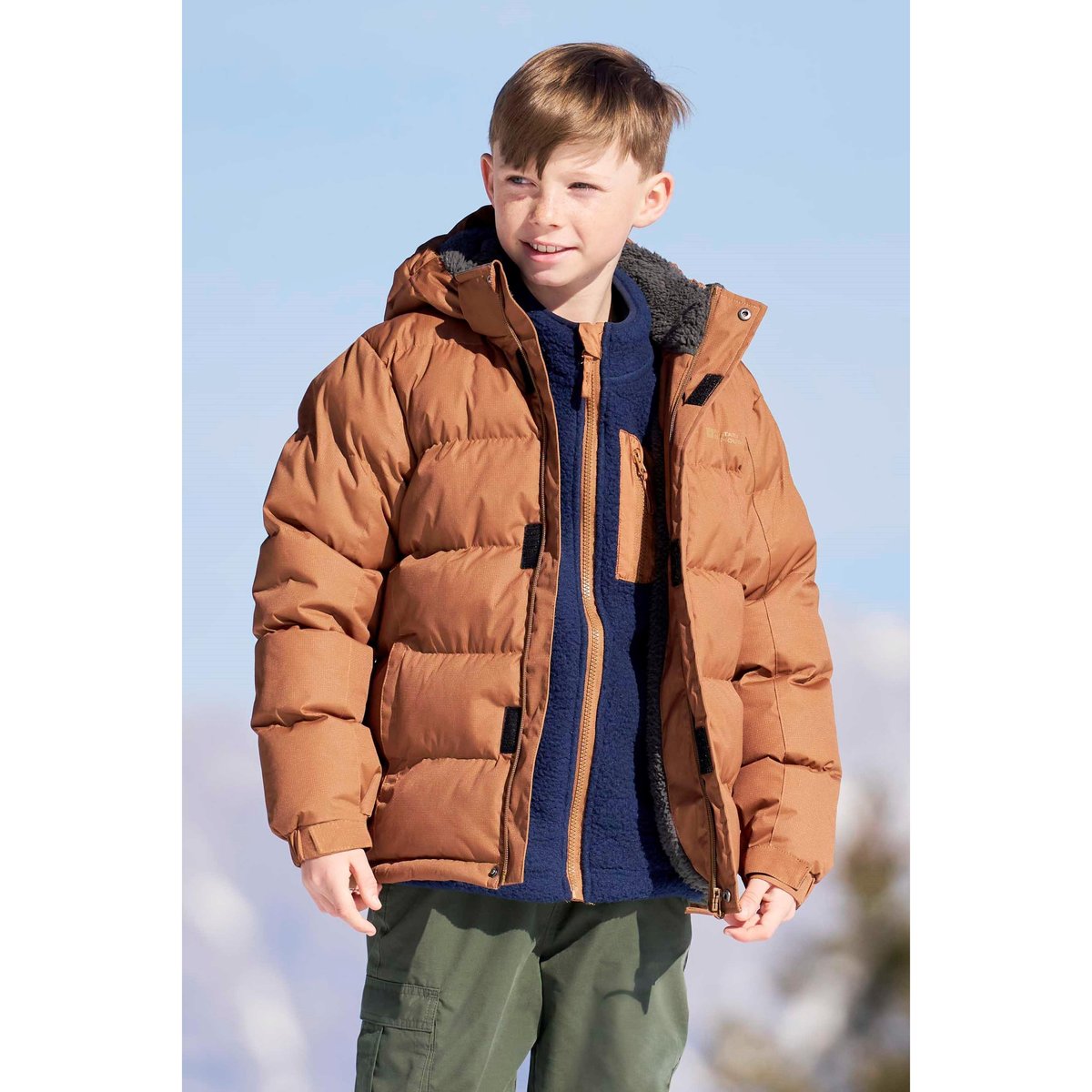 Veste matelassée SNOW fauve, MOUNTAIN WAREHOUSE