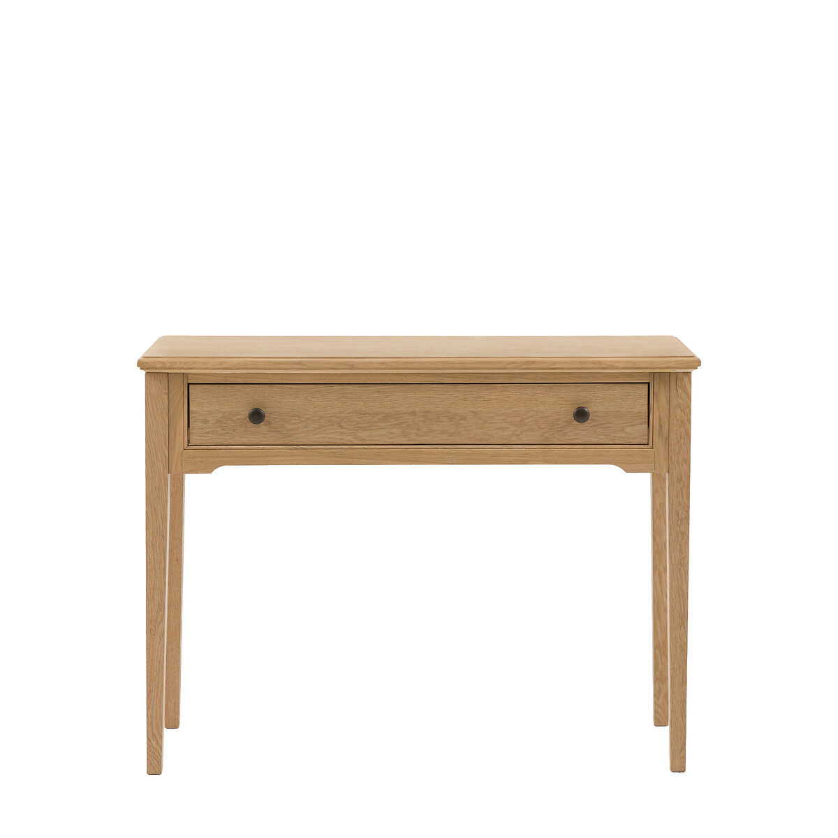 Harriet Oak 1 Drawer Console Table light oak wood, SO'HOME