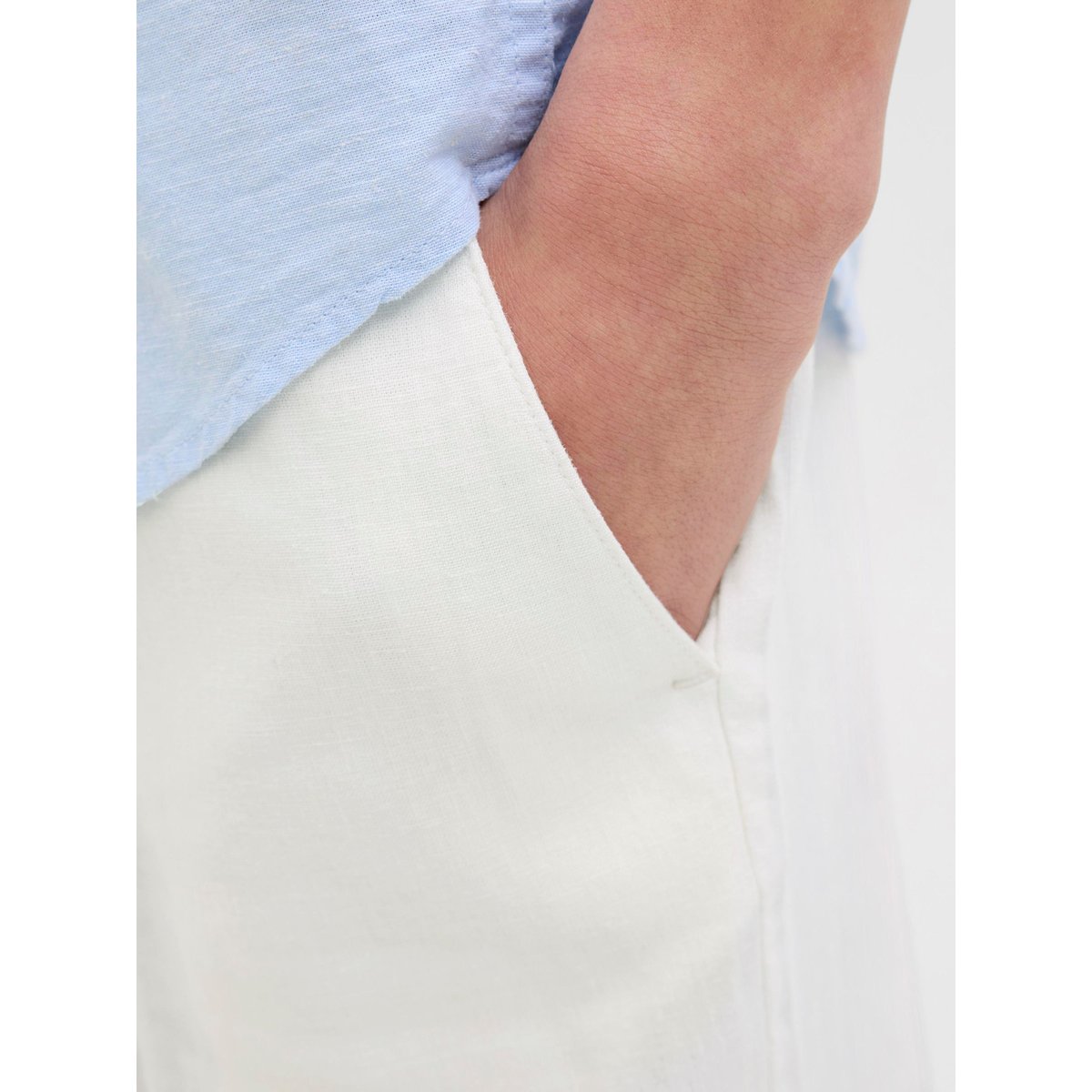 Pantalon À Jambe Large antique white, JACK & JONES JUNIOR