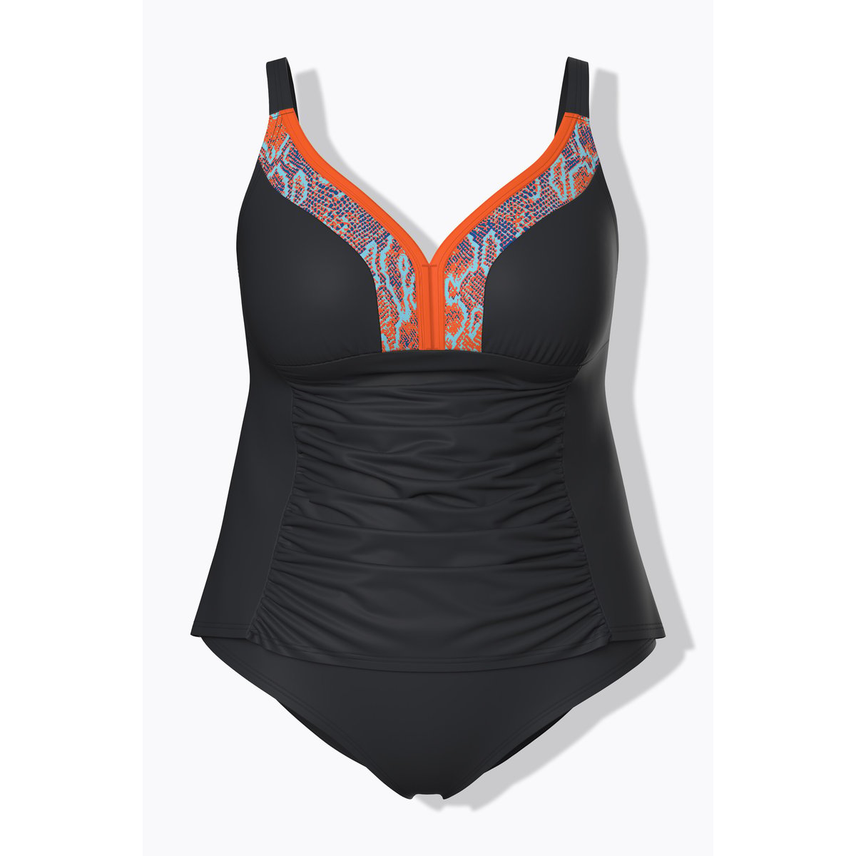 Tankini avec bonnets souples noir, ULLA POPKEN