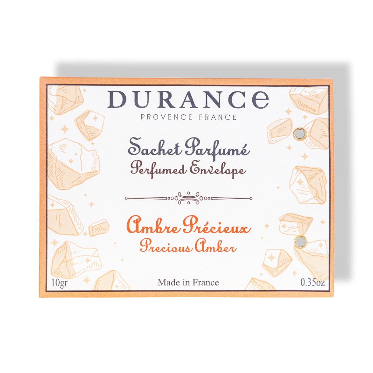 Sachet parfumé AMBRE PRÉCIEUX couleur unique, DURANCE
