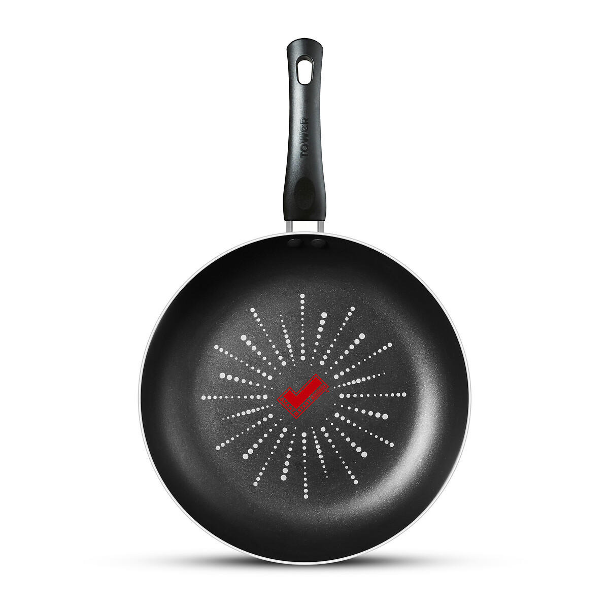 32cm Smart Start Classic Frying Pan black, TOWER