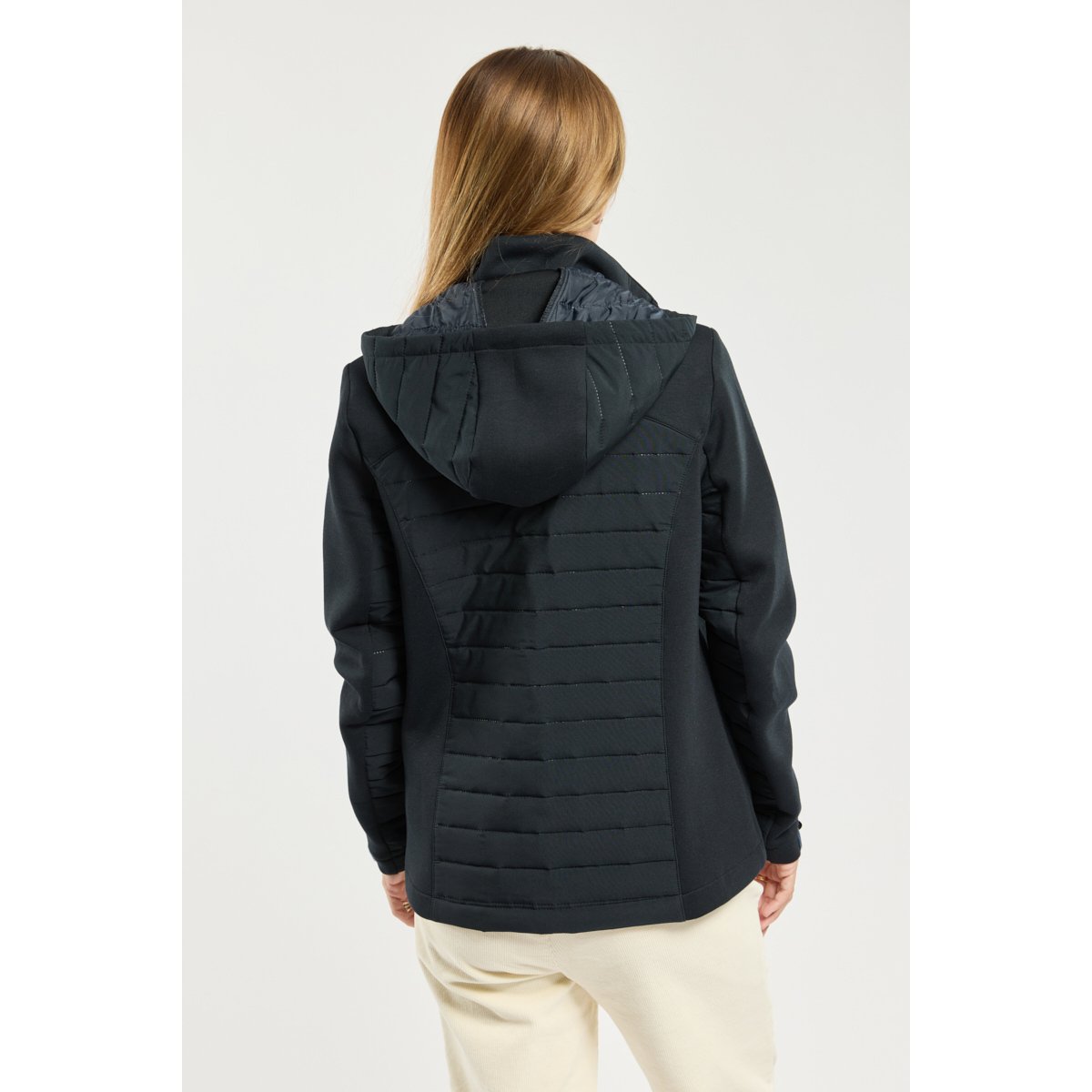 Veste bi-matière MERIDIANE navy, BERMUDES