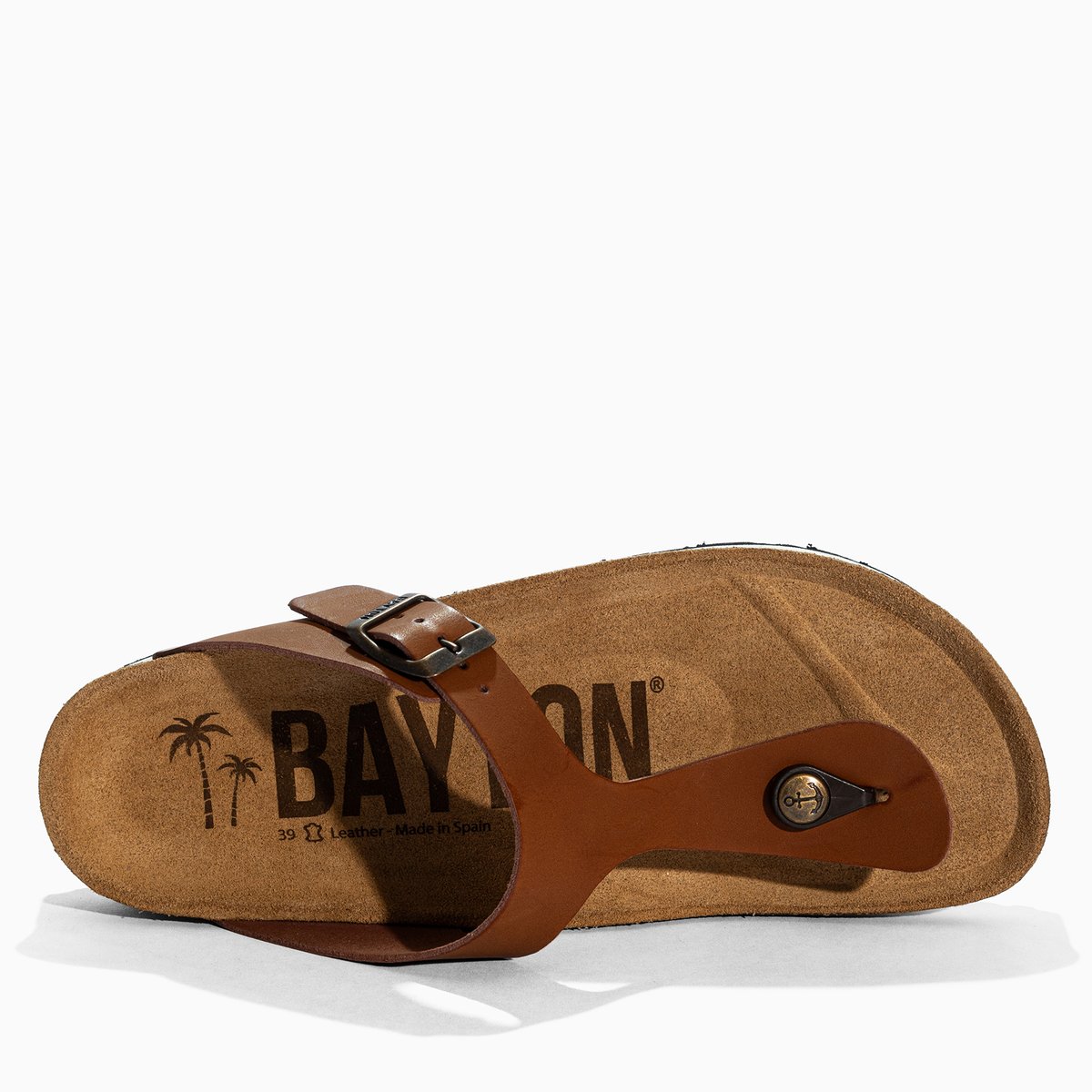 Tongs ASTURIAS camel, BAYTON