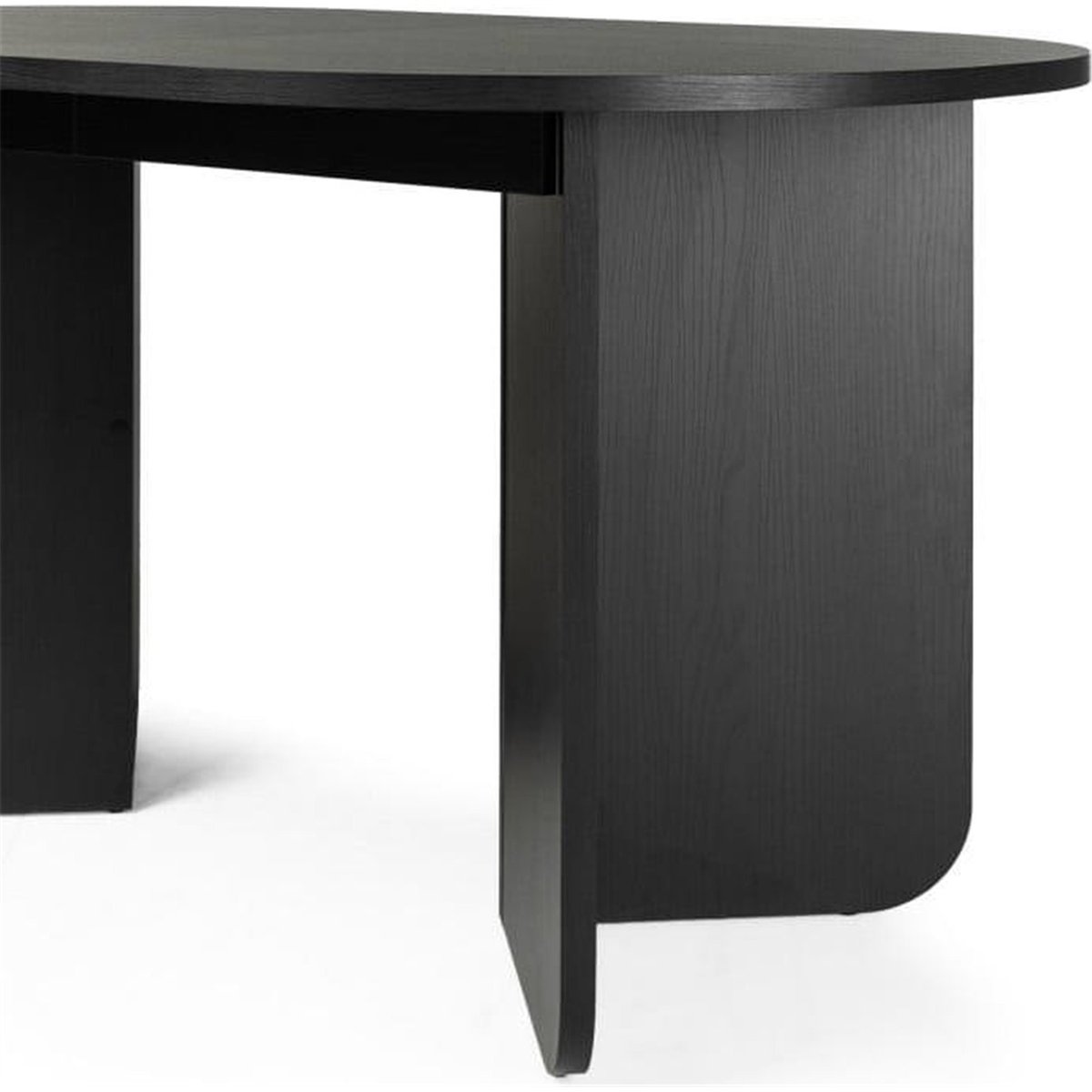 Table à manger extensible ovale en bois chêne cremona torro, RECOLLECTION