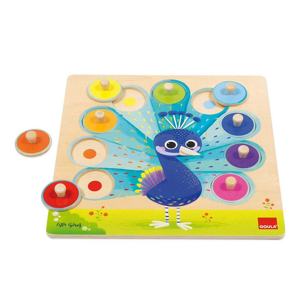 Puzzle Paon bleu, GOULA