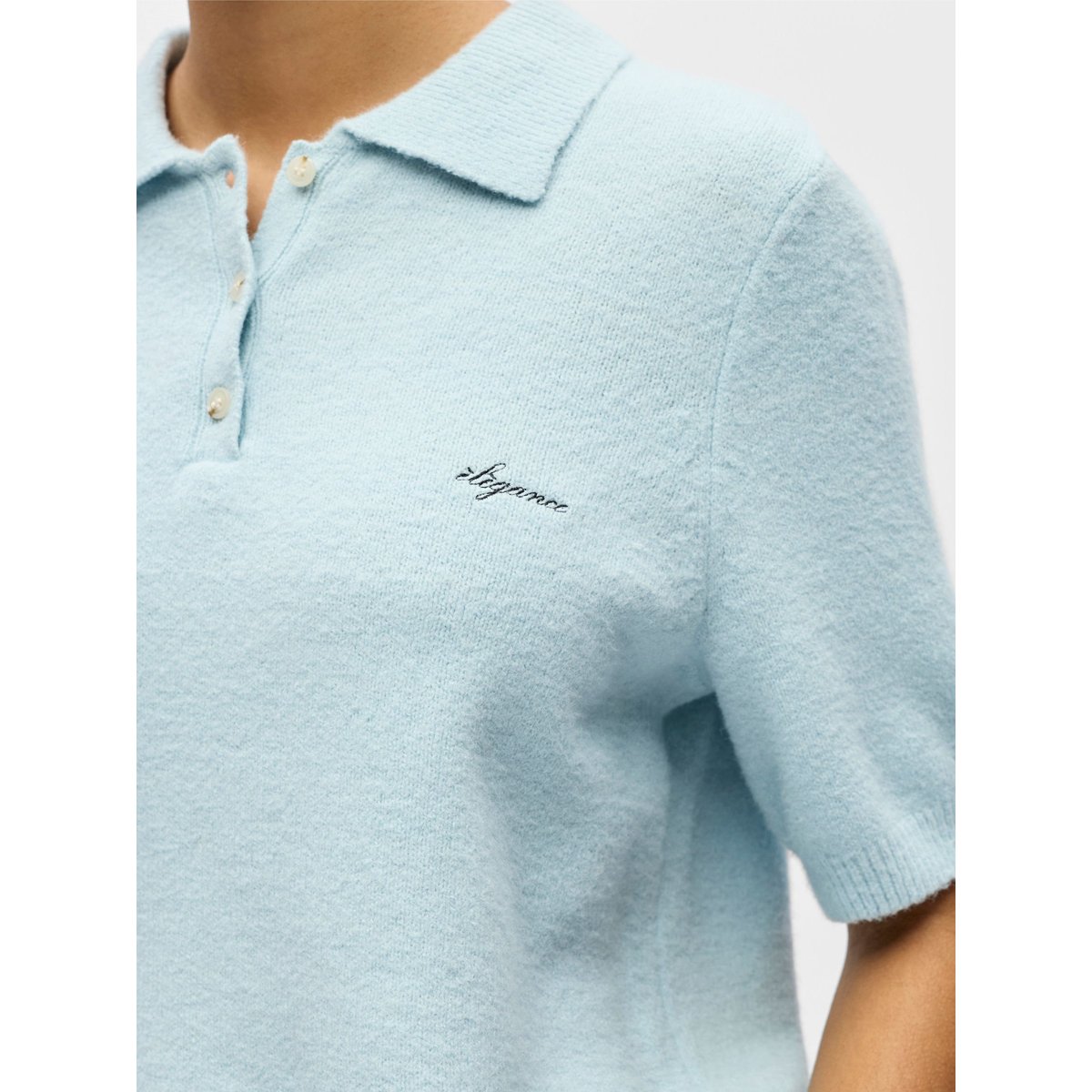 Polo bleu - winter sky, OBJECT