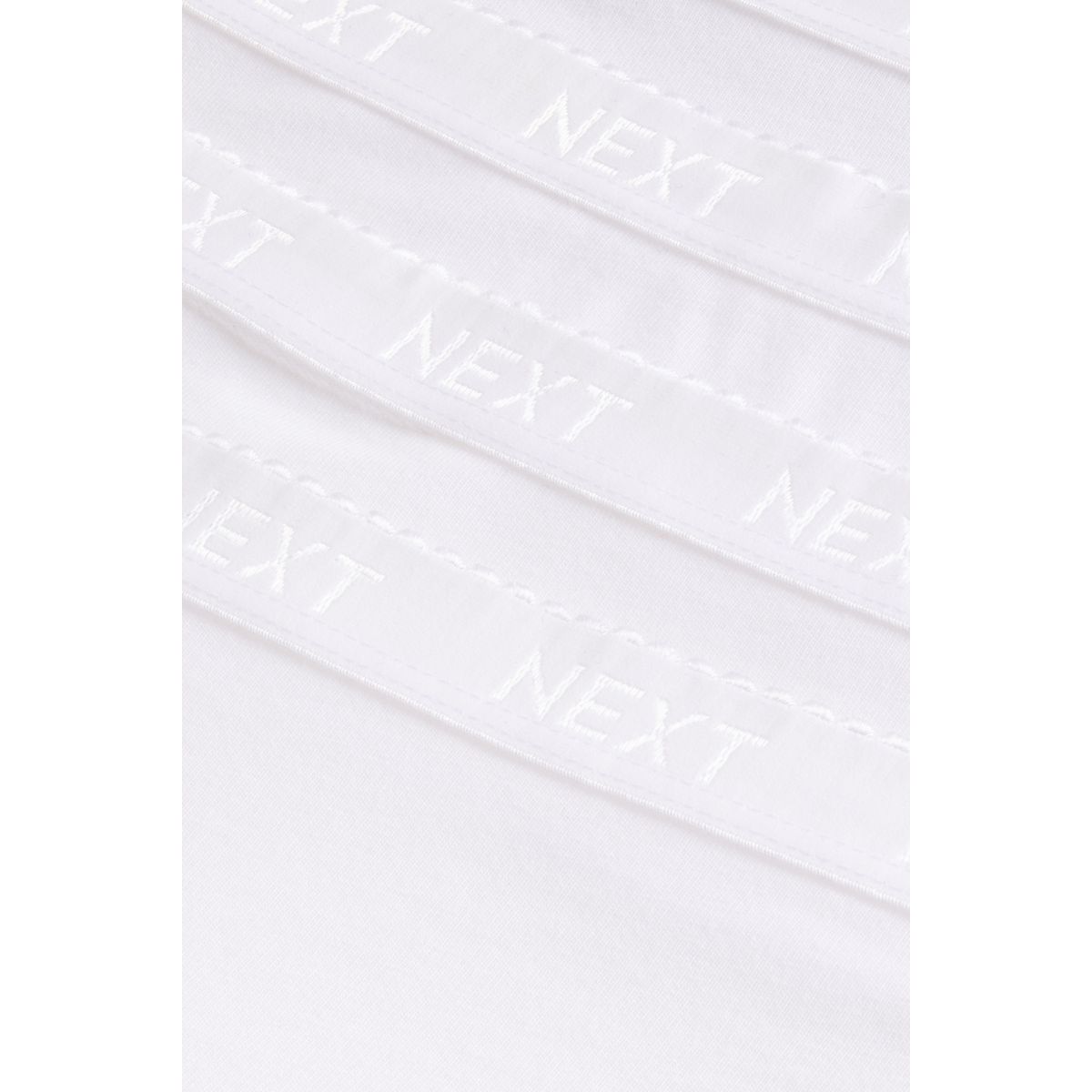 Culotte en coton à logo, lot de 4 logo blanc, NEXT