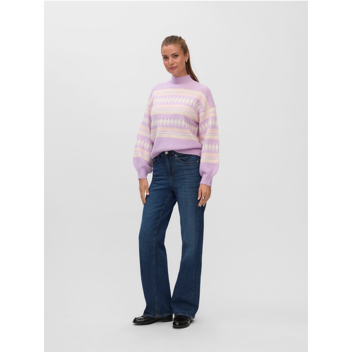 Pull En Maille orchid petal 1, VERO MODA