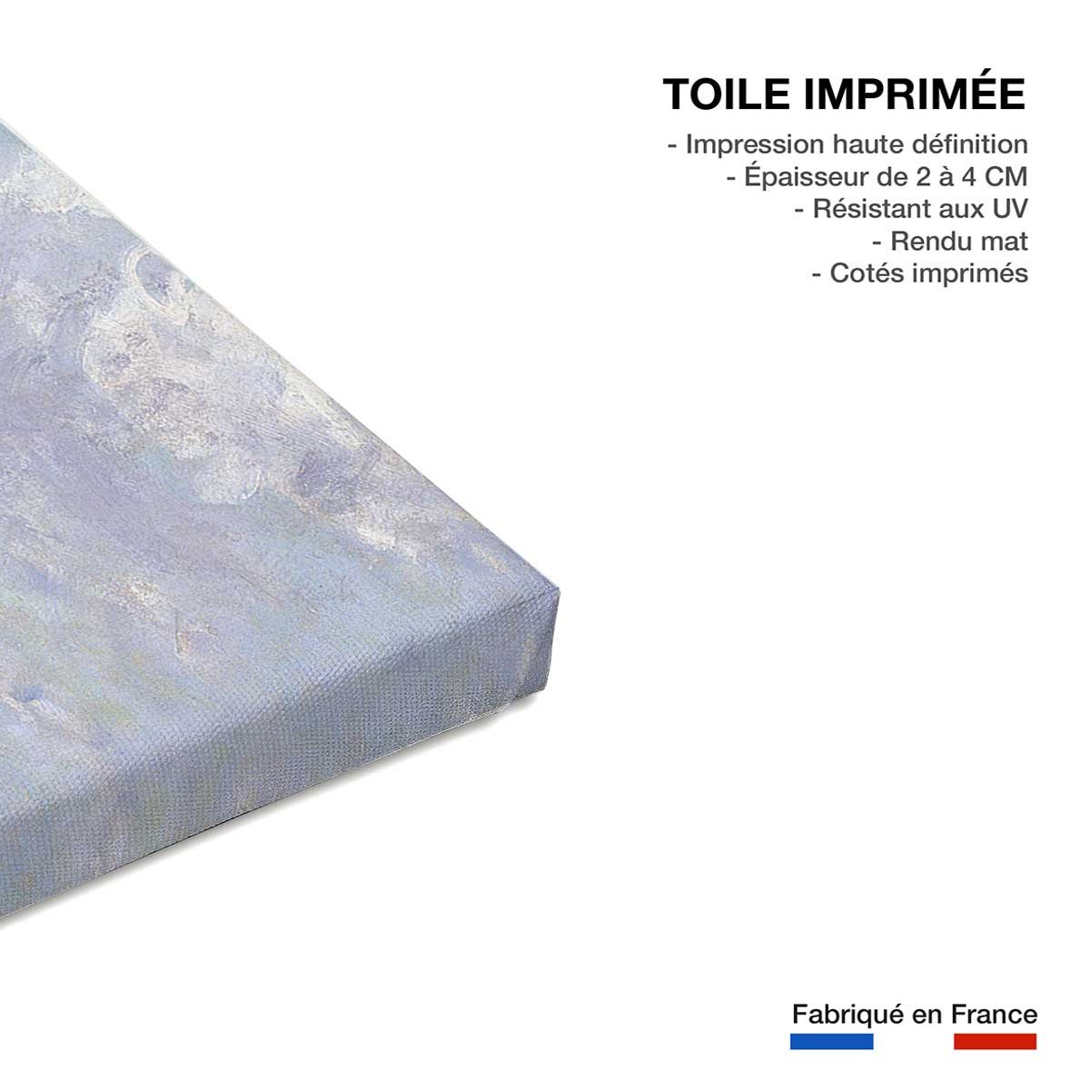 Tableau la vallée de la seine à saint cloud toile imprimée, HEXOA