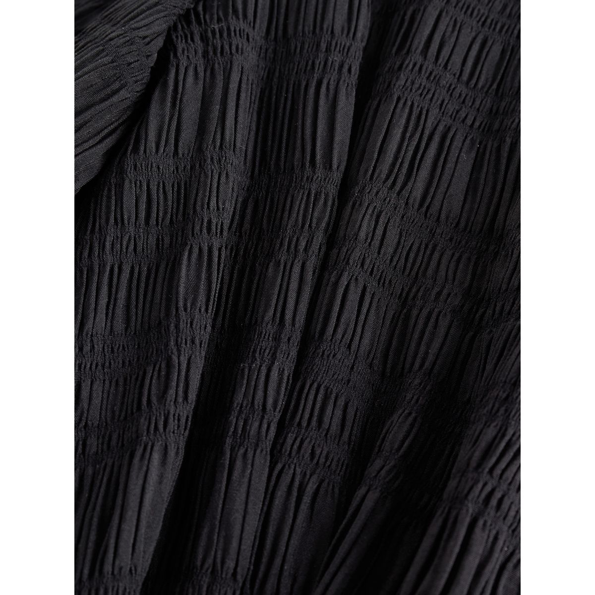 Chemisier boutonné avec col bateau noir, NEXT
