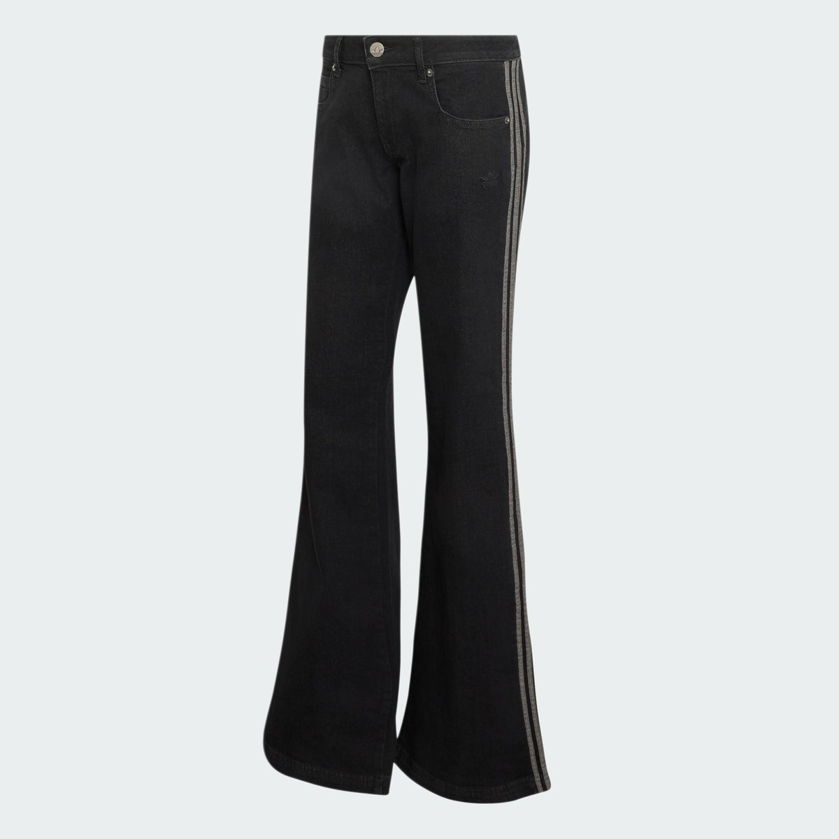 Pantalon Denim Taille Basse Et Jambes Évasées Sst true black denim, adidas Originals