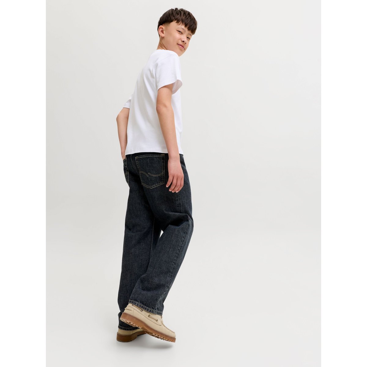 Jean Baggy Fit blue denim 1, JACK & JONES JUNIOR