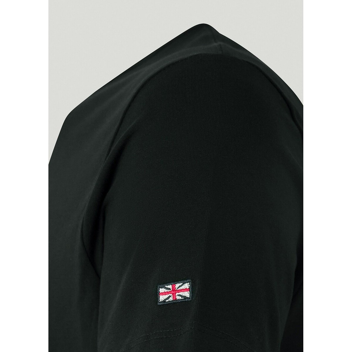 Camiseta de cuello redondo stretch Original Basic negro, PEPE JEANS