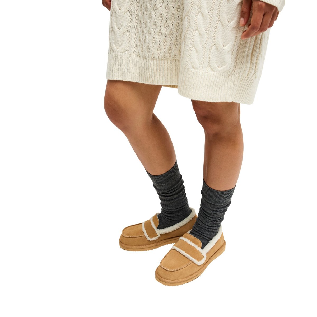 Mocassins d’hiver SOLAK. beige natural, ROXY