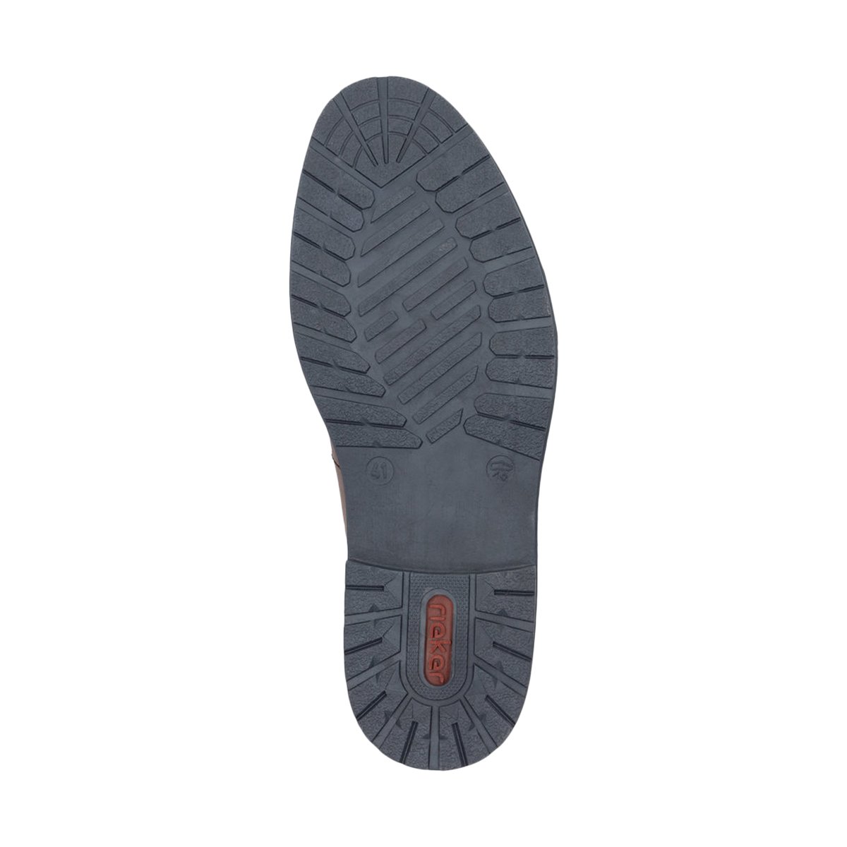 Derby Montante Cuir Bogota marron, RIEKER