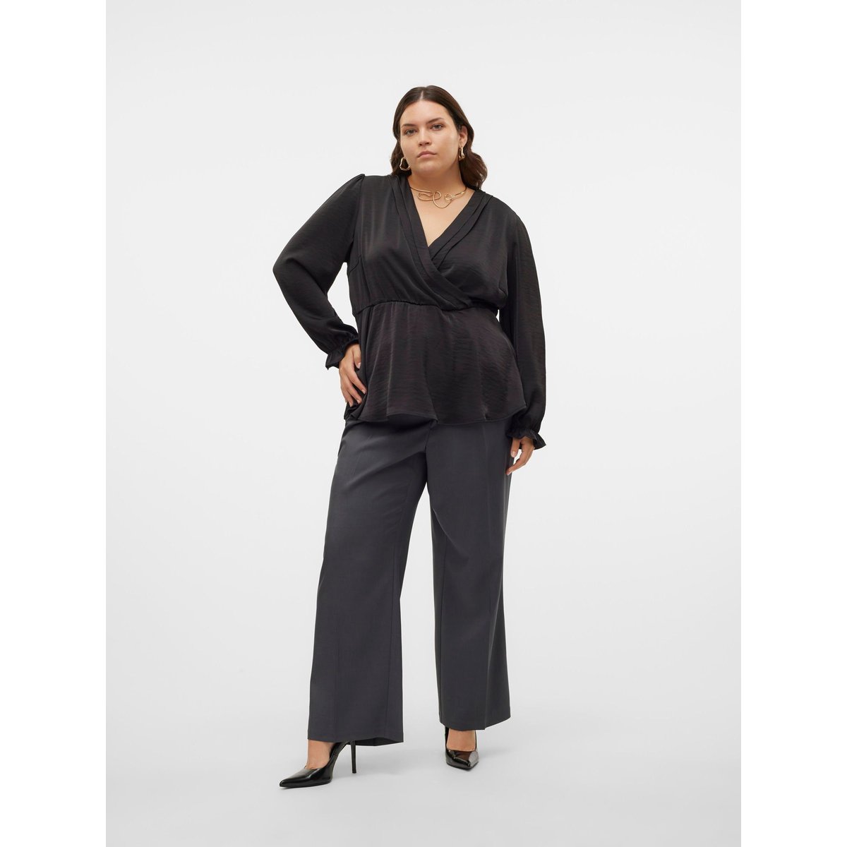 Blouse noire - black, VERO MODA