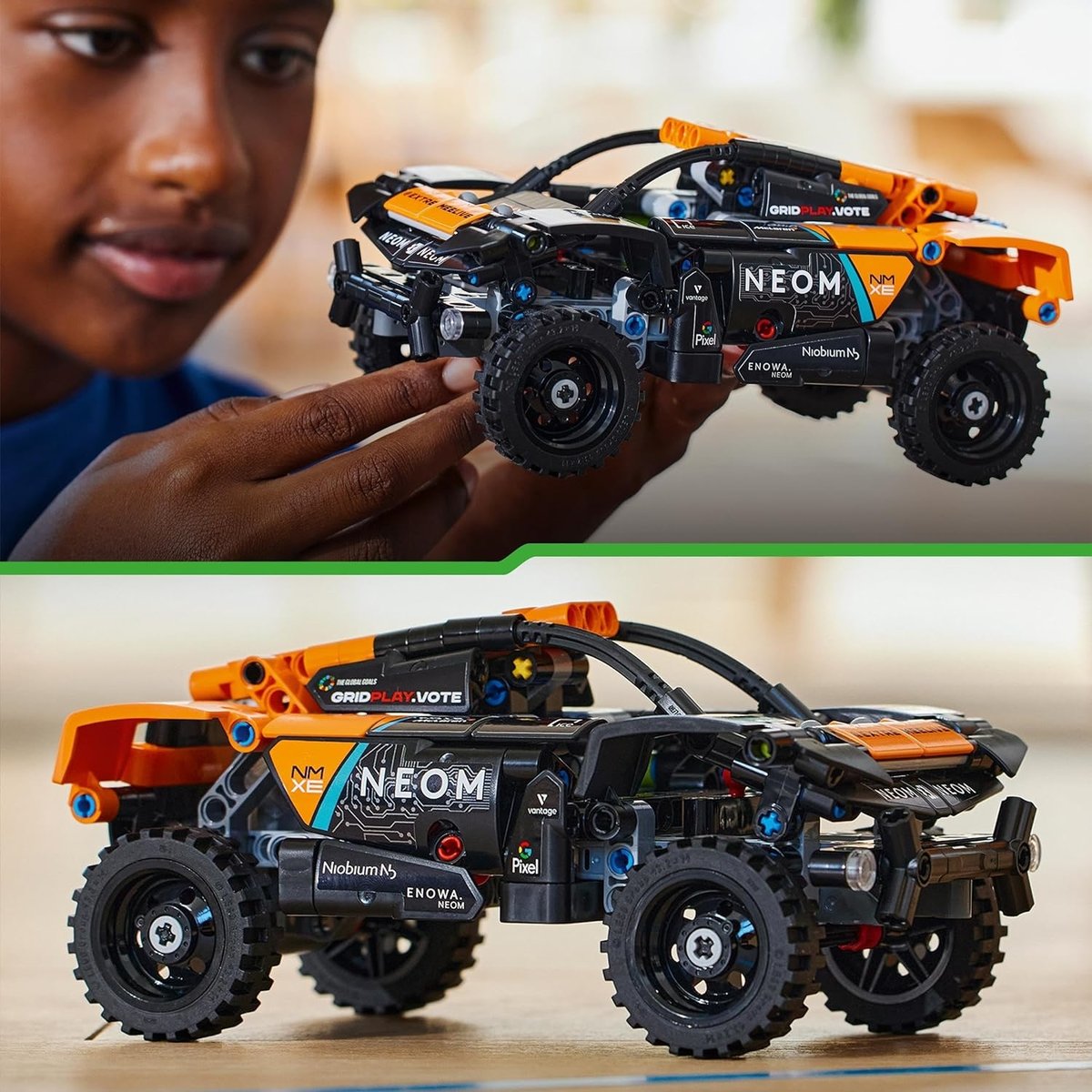 Voiture de Course LEGO Technic NEOM McLaren Extreme E - 42166 v019845, LEGO