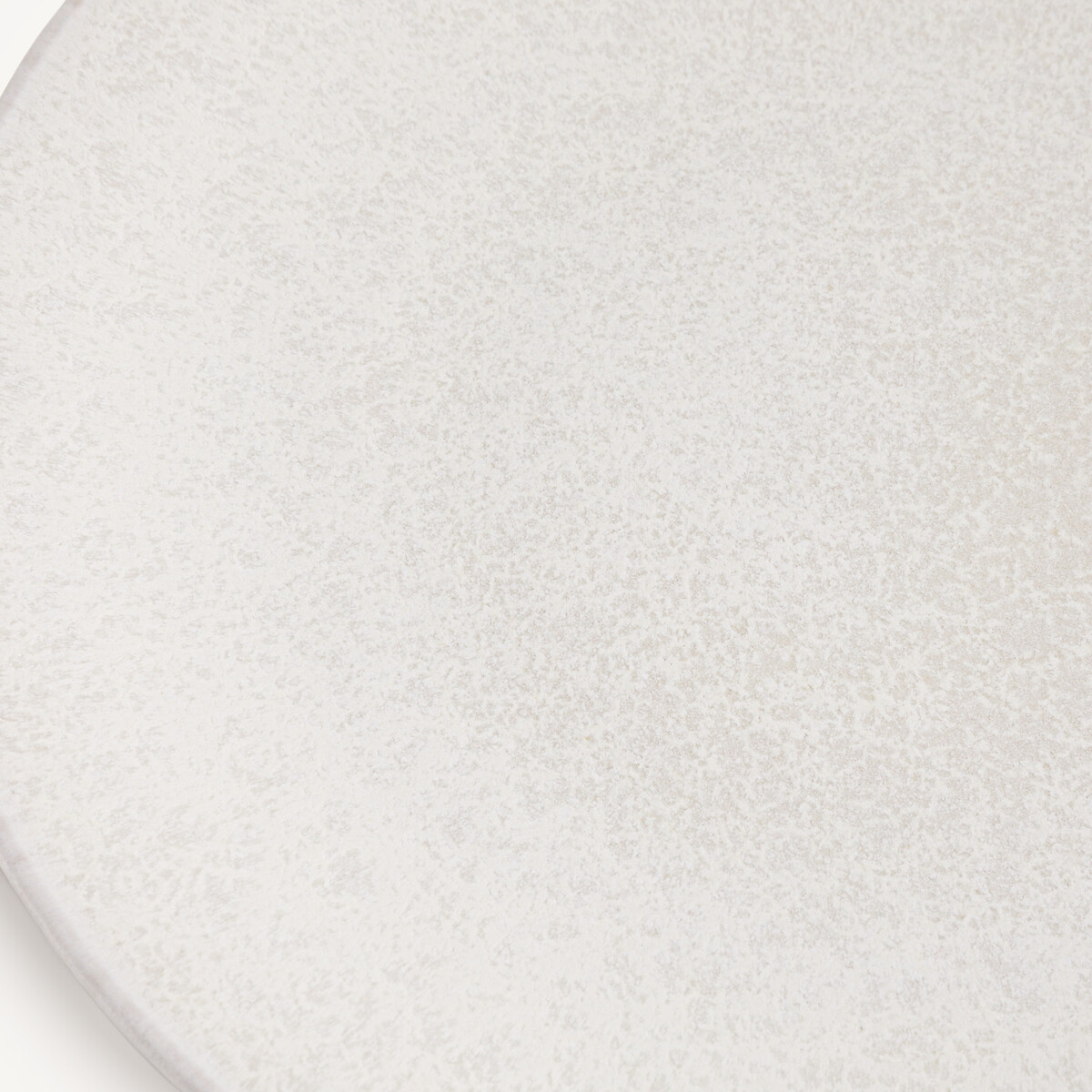 Set of 4 Kanso Glazed Stoneware Dinner Plates white, AM.PM