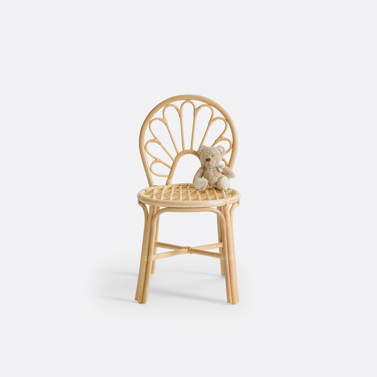 Cadeira para criança, em rattan, Albin rotim natural, LA REDOUTE INTERIEURS