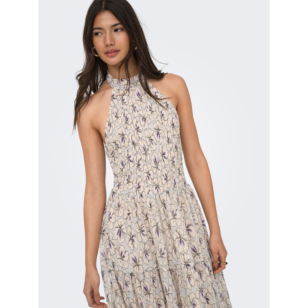 Robe bleue - soft chambray, ONLY