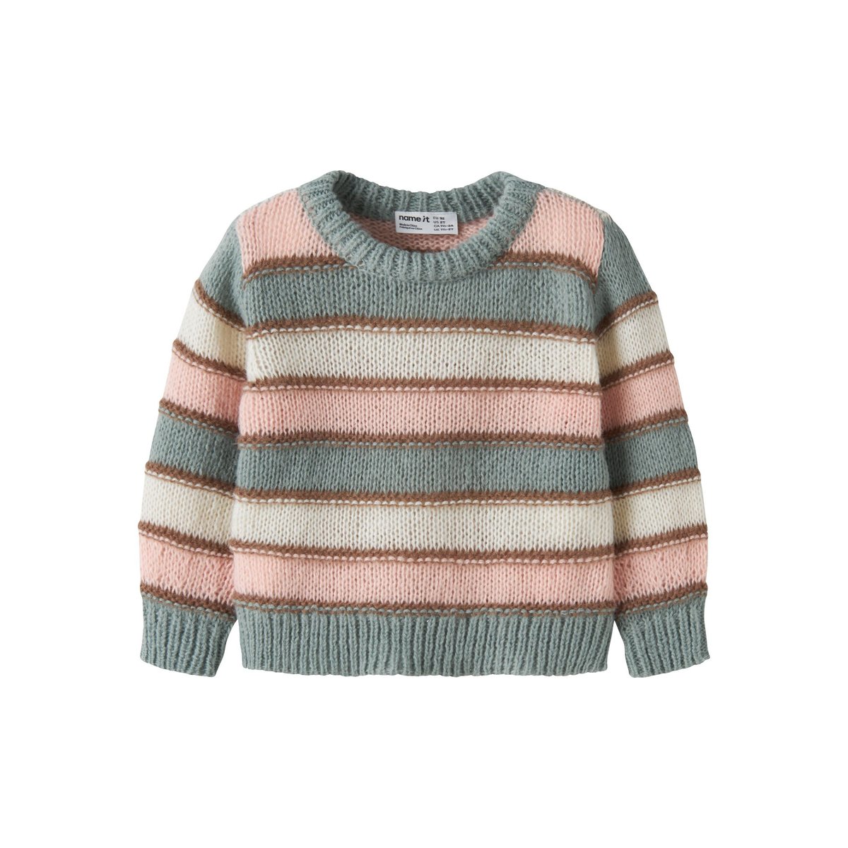Pull En Maille green milieu, NAME IT