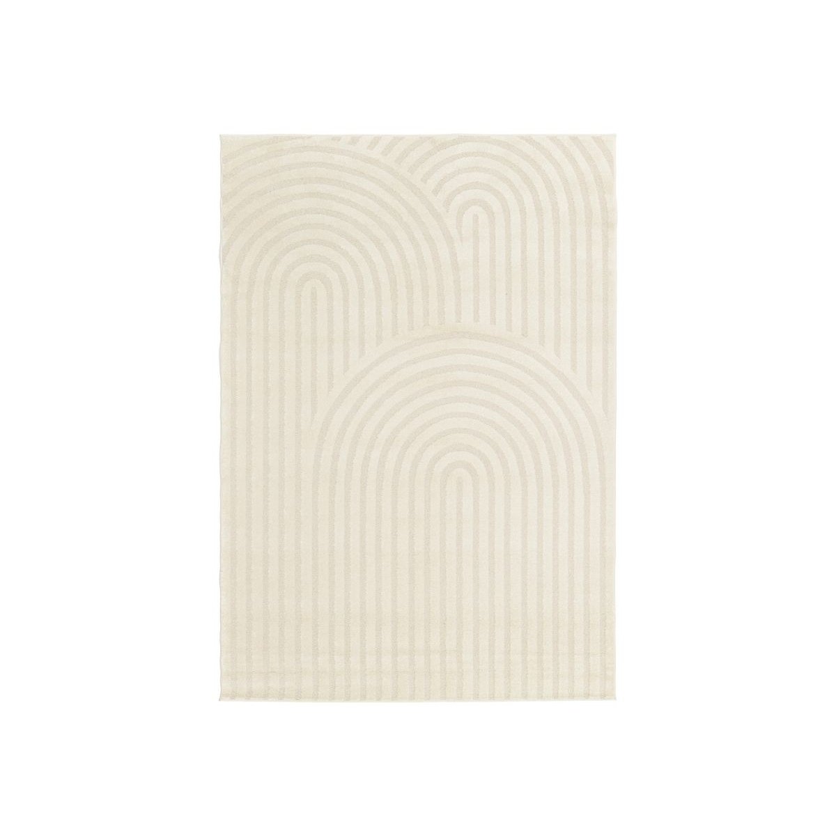 Tapis poils courts style , JADA beige, BOBOCHIC
