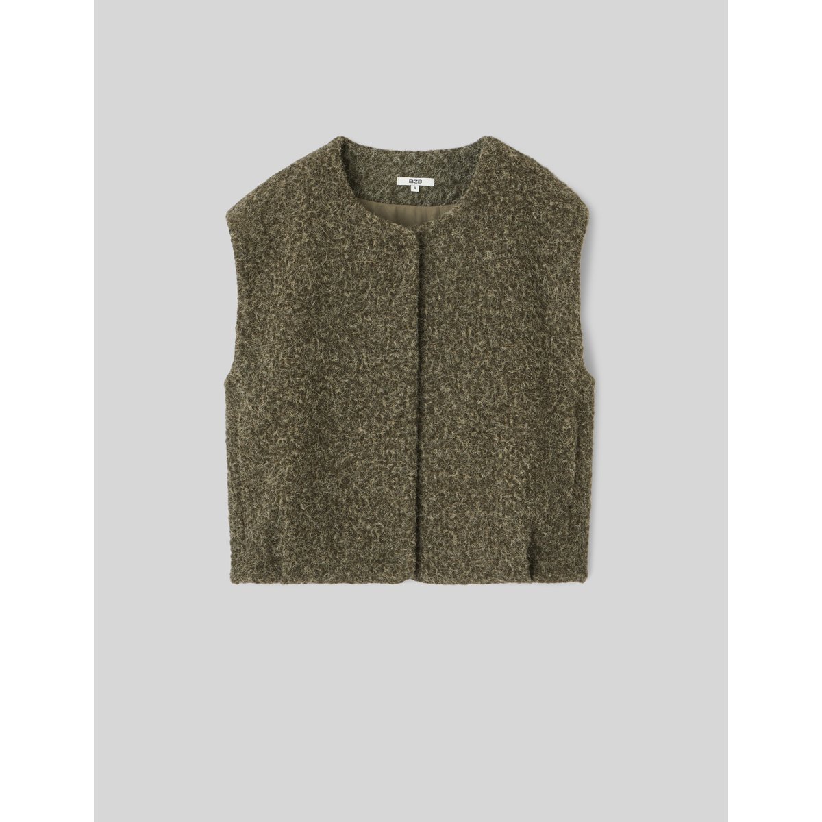 Veste sans manches vert kaki, BZB