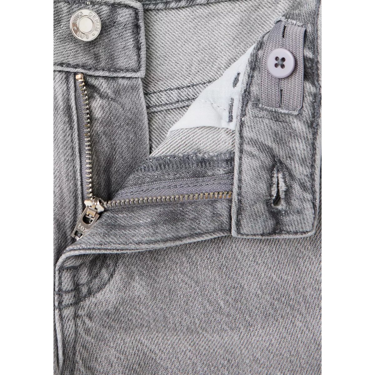 Jean wide leg étoiles gris denim, MANGO KIDS