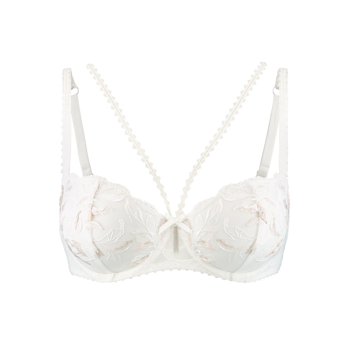 Soutien-gorge corbeille Encre de Chine blanc, AUBADE