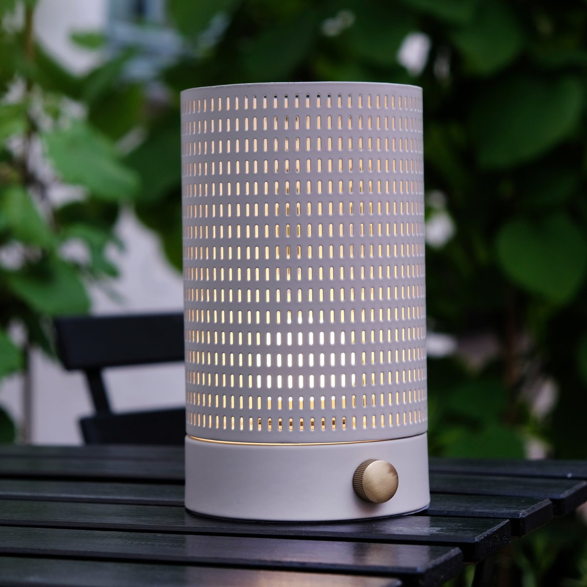Lanterne noire/laiton MESH blanc crème, DYBERG LARSEN