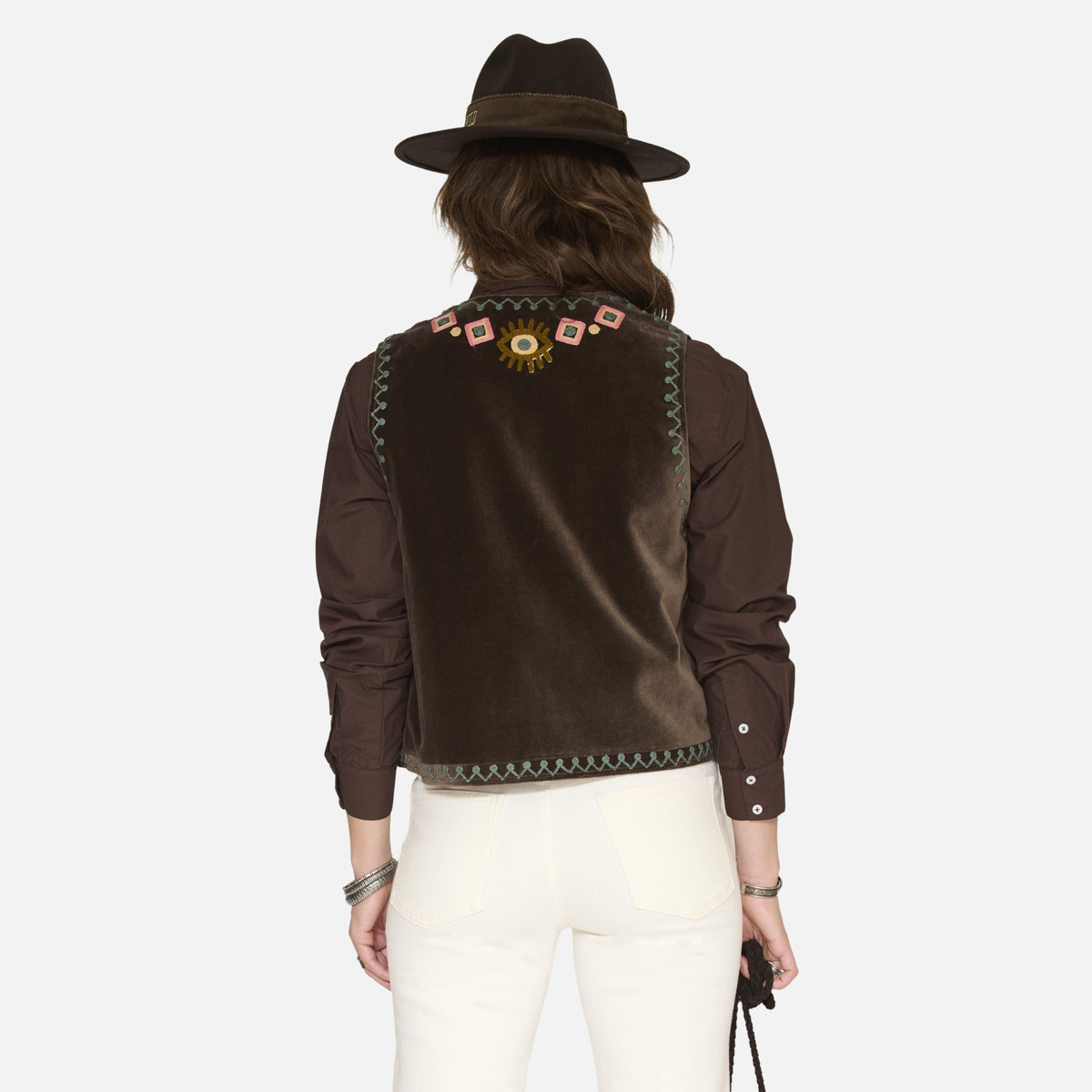 Gilet GABIN brown, MKT STUDIO