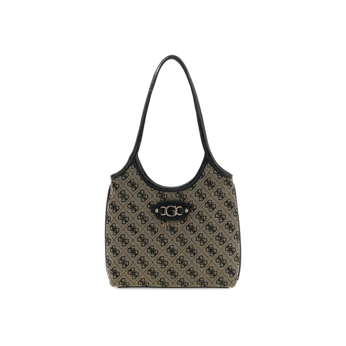 Samantha Logo Mini Shopper noir multi, GUESS