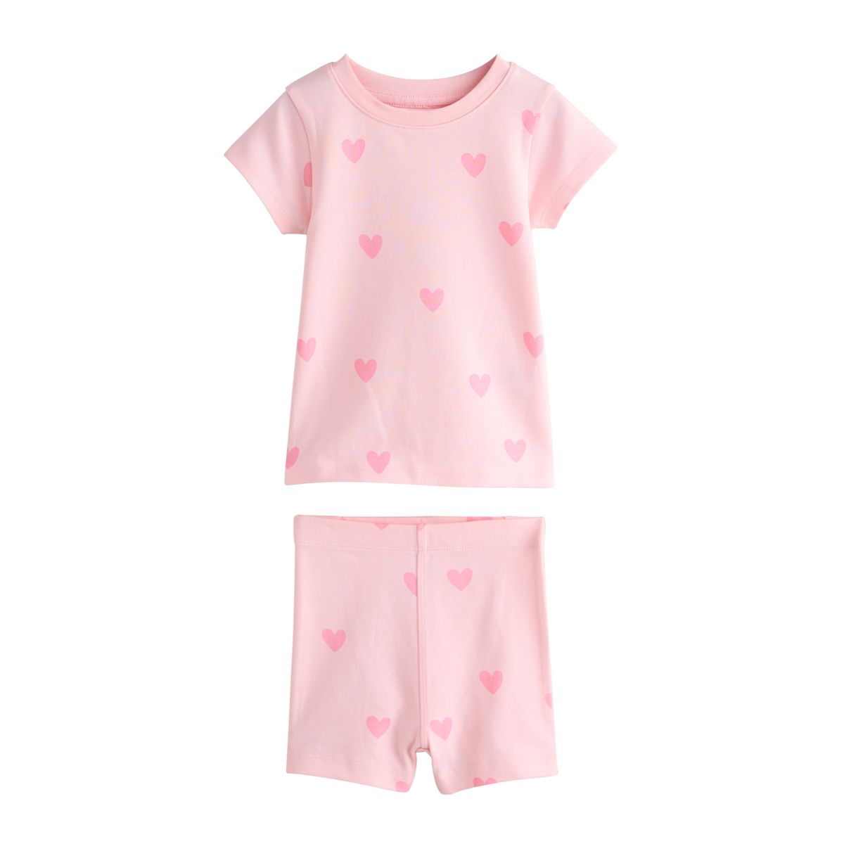 Pyjama short, lot de 3 nœud rose et imprimé cœur, NEXT
