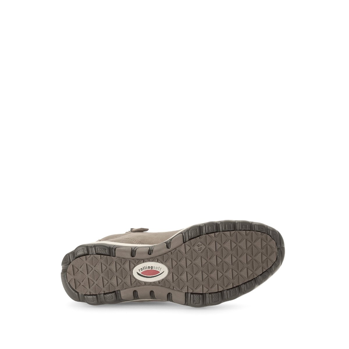 Baskets en cuir à talon compensé taupe, GABOR