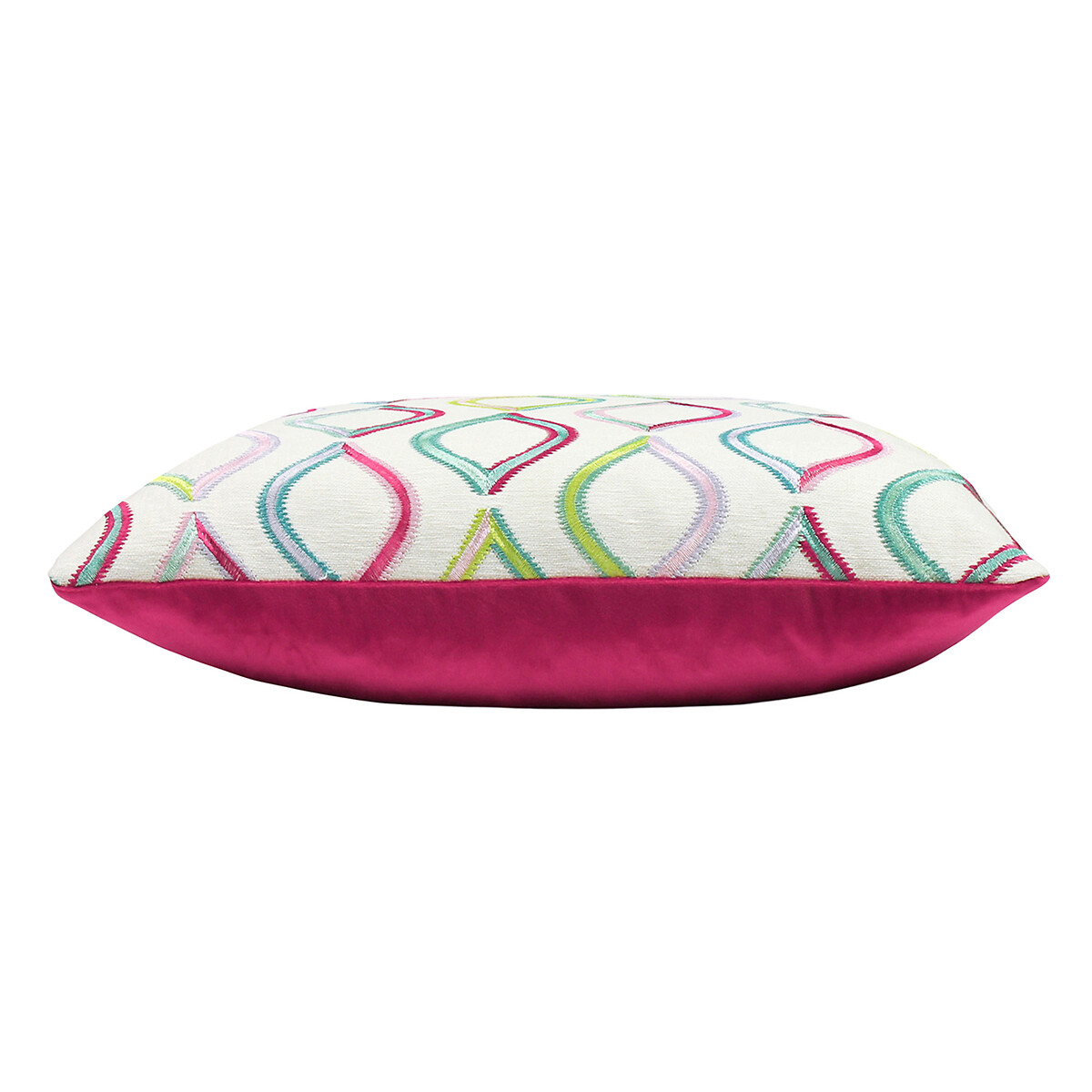 Spinning Top Embroidered Cushion pastel multicolour, SO'HOME