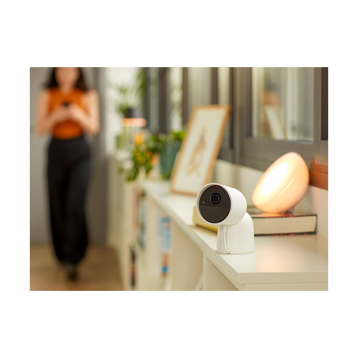 Caméra de surveillance SECURE noire 2K couleur unique, PHILIPS HUE