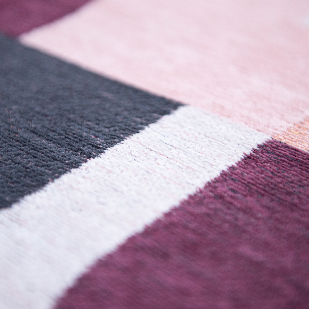 Tapis intérieur/extérieur tissé plat PINK ROCK rose, NOVATREND