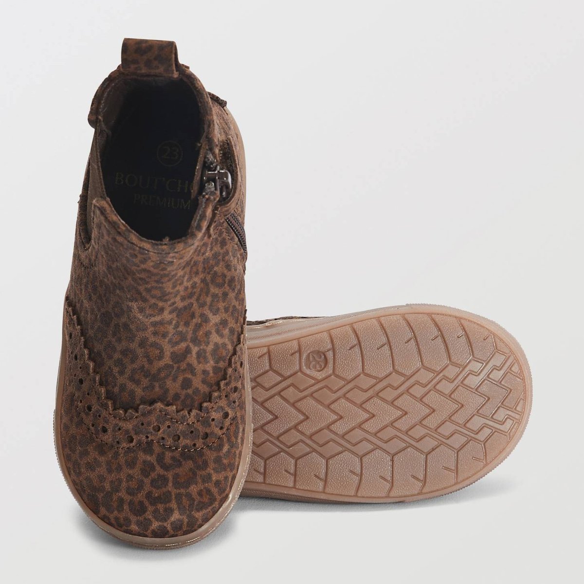 Bottines chelsea en cuir responsable souche, BOUT'CHOU