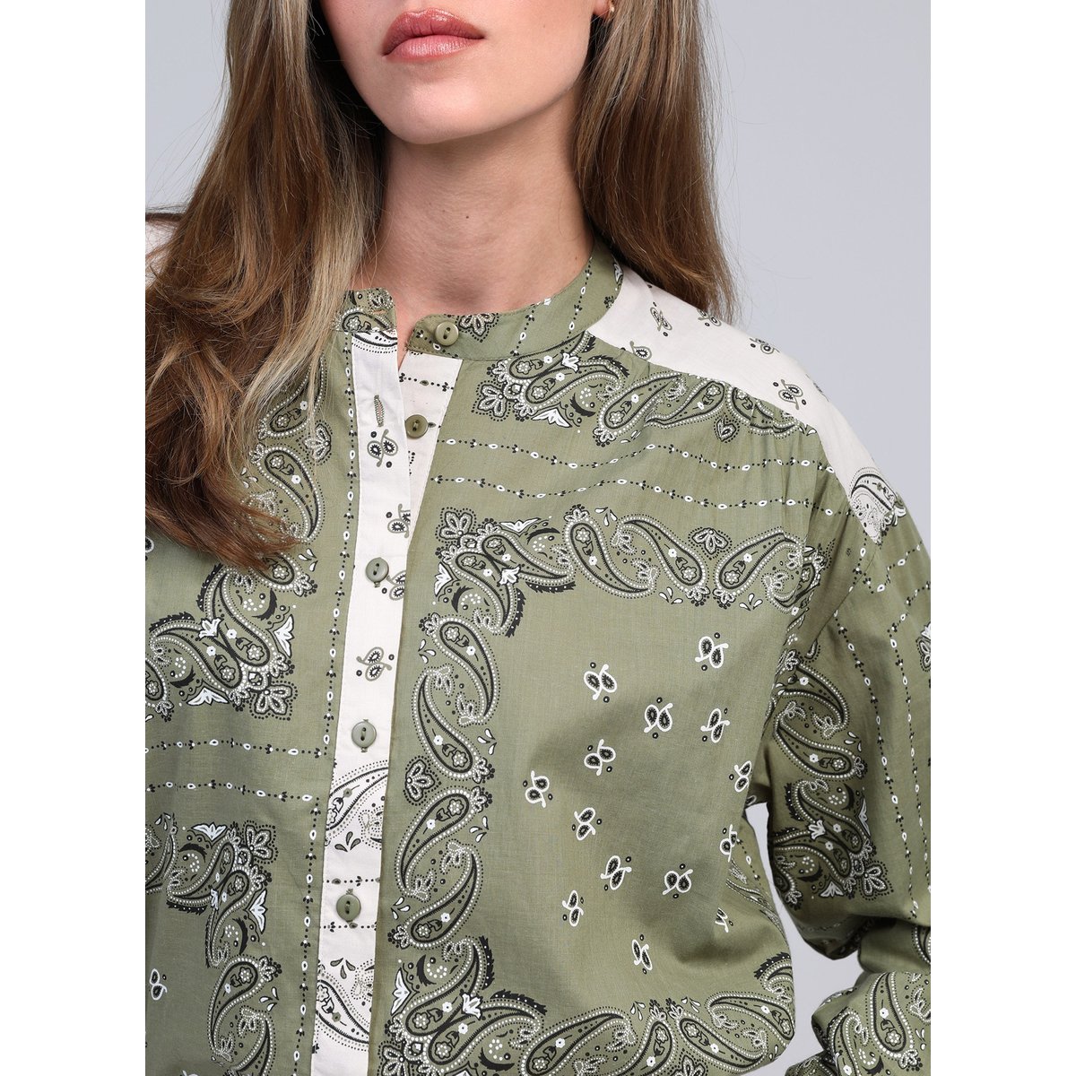 Chemise SOLINATA bandy indigo, AN'GE