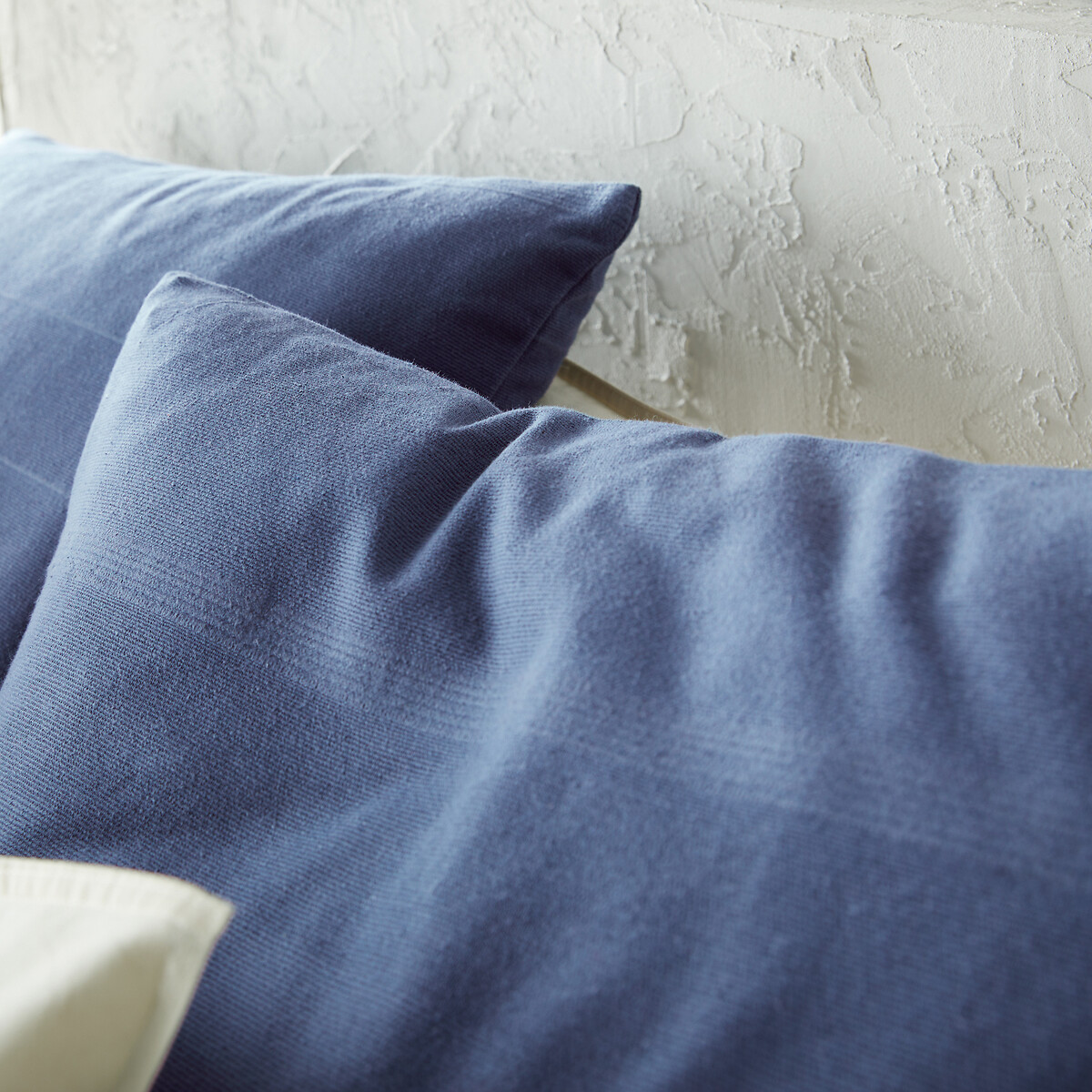 Dessus de lit frangé coton, Nedo bleu orient, LA REDOUTE INTERIEURS